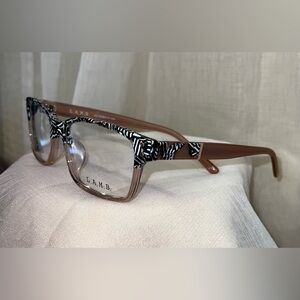 L.A.M.B 089 zebra print eyeglasses  57-17-14